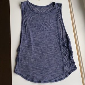 Lululemon Var-City Muscle Tank with Criss Cross